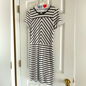 Banana Republic Black and white dress.